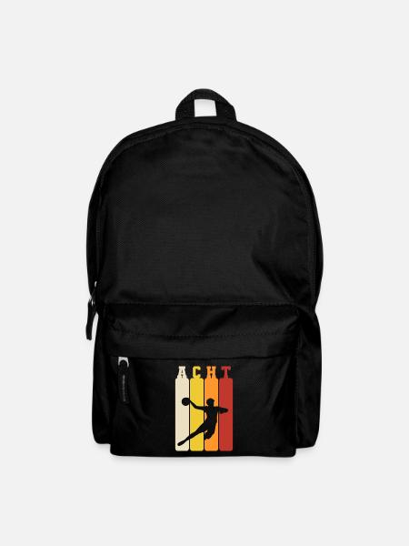 8. Geburtstag Geschenk Handballer Handball - Rucksack - Schwarz