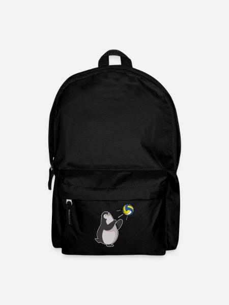 Beach Volleyball Team Volleyball Ball Sports - Backpack - black