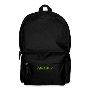 Parkour - Rucksack - Schwarz - Vorne