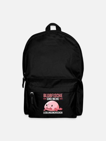Blobfisch - Rucksack - Schwarz