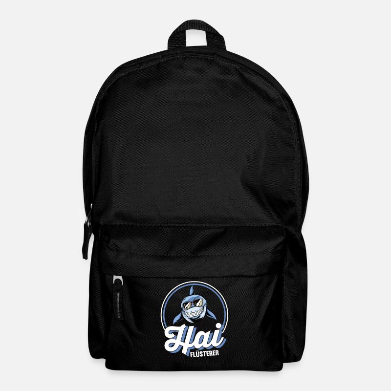 Haifisch Hai Haie - Rucksack - Schwarz