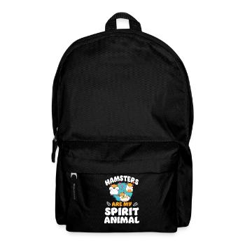 Hamster Hamsters Are My Spirit - Backpack - black - Front