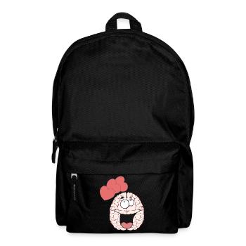 Brain Brain Feelings Love Partnership Valentine - Backpack - black - Front