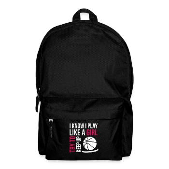 Basketball Basketball Basketball Team - Backpack - black - Front