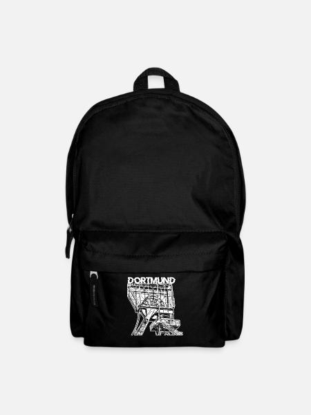 Dortmunder Zeche - Dortmund - Ruhrpott - Rucksack - Schwarz