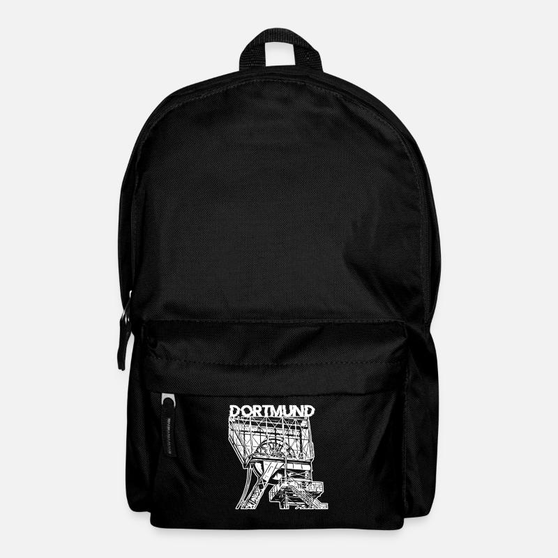 Dortmunder Zeche - Dortmund - Ruhrpott - Rucksack - Schwarz