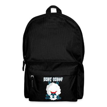 Echt Schaf Peperoni lustig Schäfer Bauernhof - Rucksack - Schwarz - Vorne
