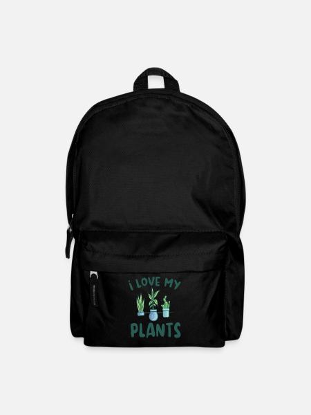 Ich Liebe Meine Pflanzen Gärtner Garten Pflanze - Rucksack - Schwarz