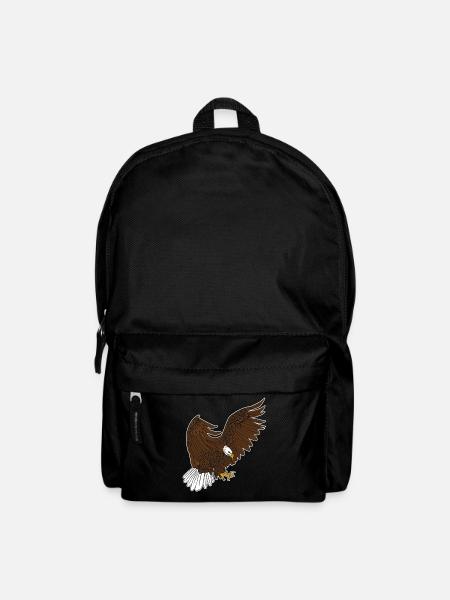 Pygargue à tête blanche - Sac à dos - noir