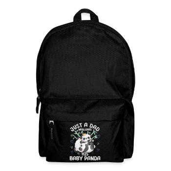 Papa Panda BabyPanda Juste un papa qui aime - Sac à dos - noir - Devant