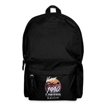 Vintage 1990 Limited Edition - Rucksack - Schwarz - Vorne