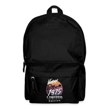 Vintage 1975 Limited Edition - Rucksack - Schwarz - Vorne