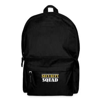 Security Squad Security Security Bouncer - Backpack - black - Front