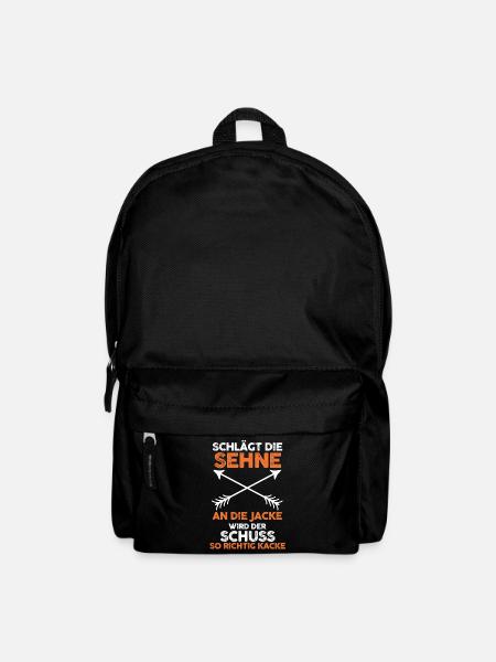 Bogenschütze Bogenschießen - Rucksack - Schwarz