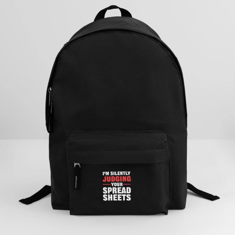Calculatrice de feuille de calcul comptable comptable Sac à dos