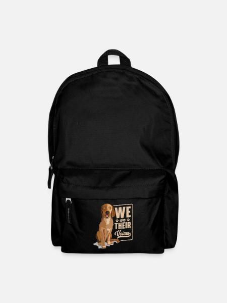 Tierschützer Veganer Vegetarier Tierliebhaber Tier - Rucksack - Schwarz