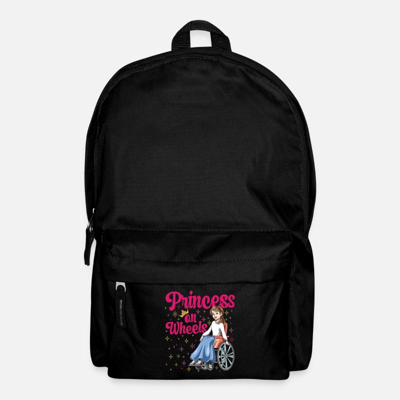 Princess on wheels - Rucksack - Schwarz