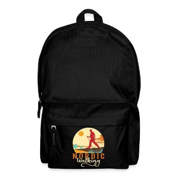 Nordic Walking Nordic Walker Walking Poles - Backpack - black - Front