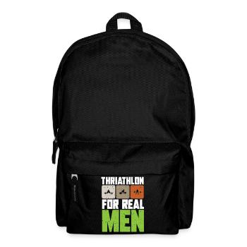 Powerlifter Powerlifting Fitness Workout Bodybuild - Rucksack - Schwarz - Vorne