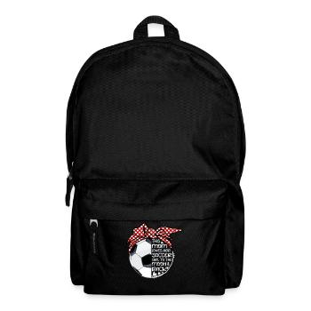 Soccer Mom Loves Mothers Day - Rucksack - Schwarz - Vorne