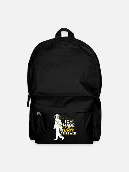 Ich Habe Viele Follower Bienen Imker Geschenk - Rucksack - Schwarz
