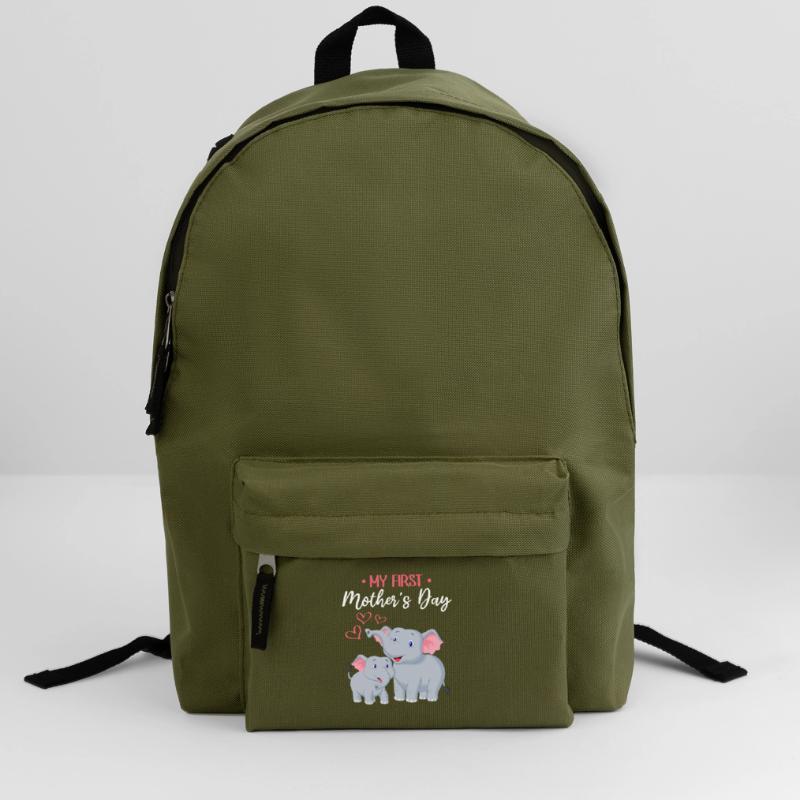 Muttertag Elefantenmutter Mein erster Muttertag Rucksack