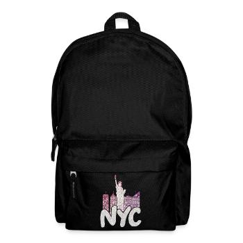NYC New York City USA Amerika Reisen New Yorker - Rucksack - Schwarz - Vorne