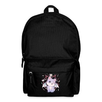 Kawaii Cat Pastel Goth Yami Kawaii Pentagramme G - Sac à dos - noir - Devant
