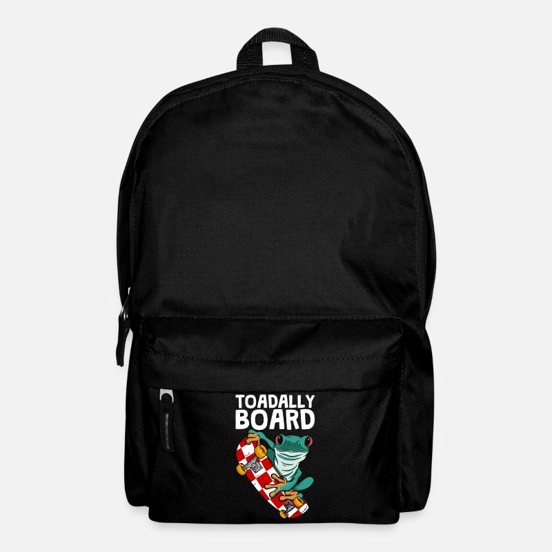 Frosch Skateboarding Skateboard Toadally Board - Rucksack - Schwarz