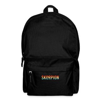 Skorpion Retro - Rucksack - Schwarz - Vorne
