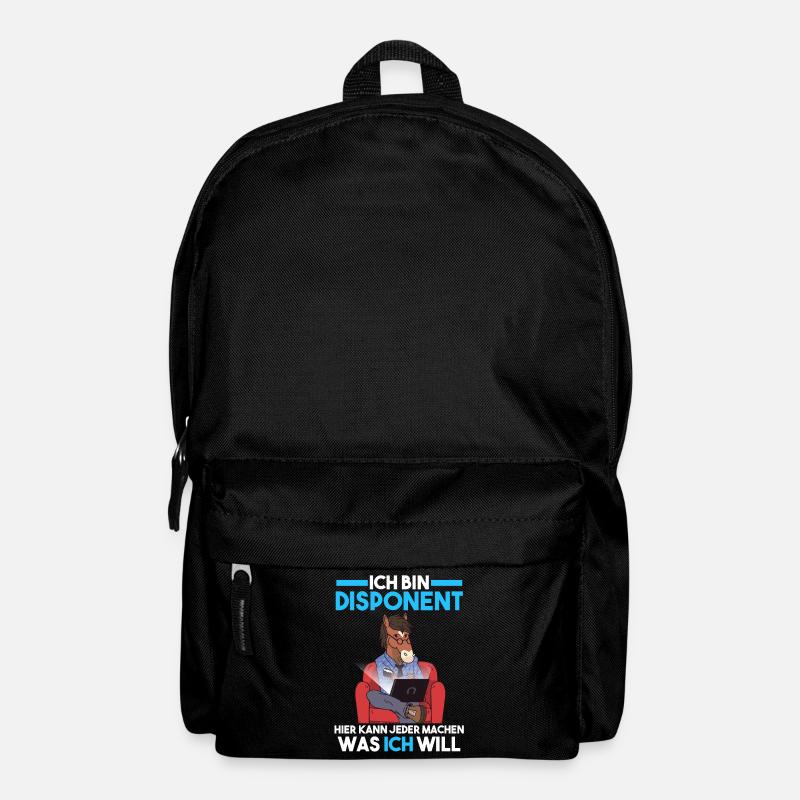 Disponent - Rucksack - Schwarz