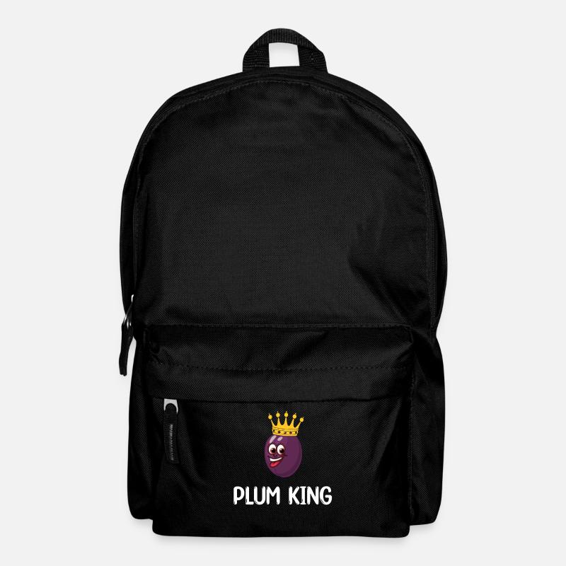 Pflaumen König - Rucksack - Schwarz