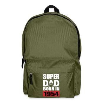 Papa Geburtstag 1954 - Rucksack - Olivgrün - Vorne