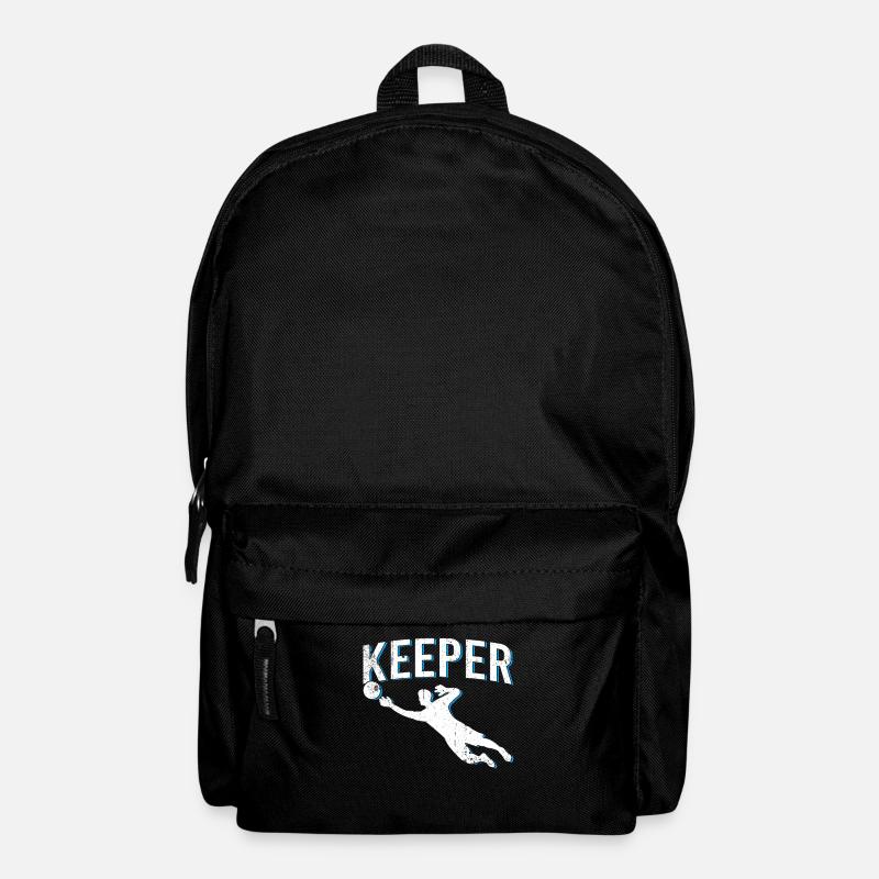 Torwart Keeper - Rucksack - Schwarz