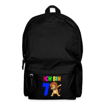 Ich bin 7 - Rucksack - Schwarz - Vorne