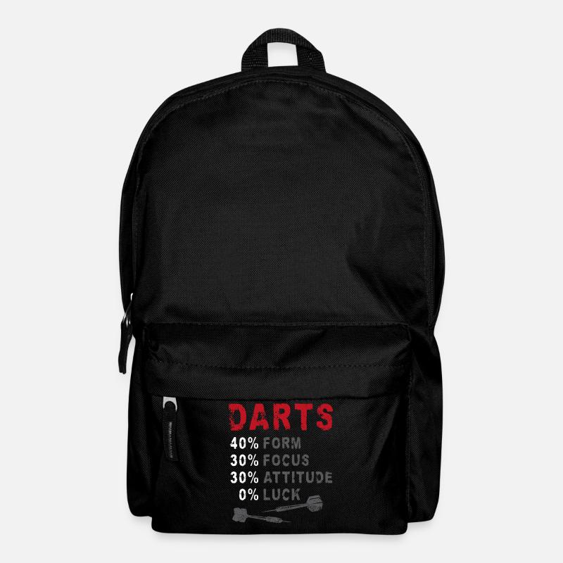 Darts Vintage Darts 40% Form 30% - Rucksack - Schwarz