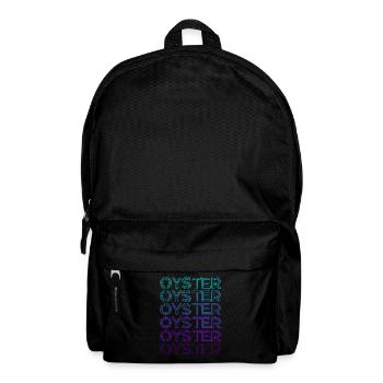 Auster Retro - Rucksack - Schwarz - Vorne