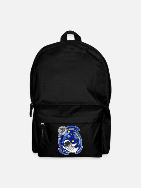 7 Jahre alt Junge - 7 Geburtstag - Ich bin 7 - Rucksack - Schwarz