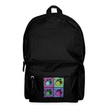Batterie batteur 80S 90s Retro - Sac à dos - noir - Devant