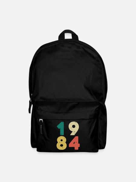 Jahrgang 1984 Retro Vintage - Rucksack - Schwarz