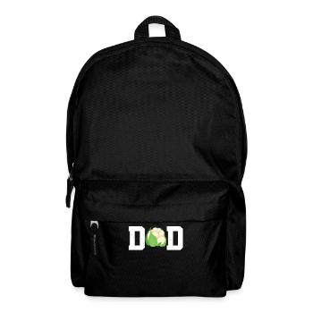 Blumenkohl Papa - Rucksack - Schwarz - Vorne