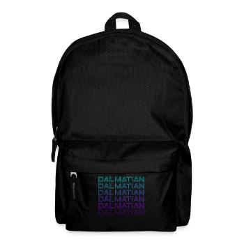 Rétro dalmate - Sac à dos - noir - Devant
