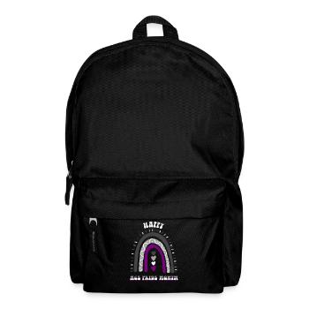 Happy Ace Pride Mois Asexuel Boho Rainbow - Sac à dos - noir - Devant