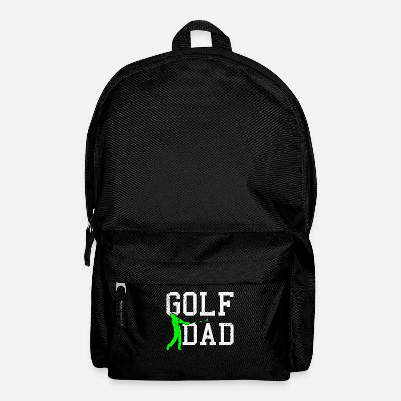 golf dad - Rucksack - Schwarz