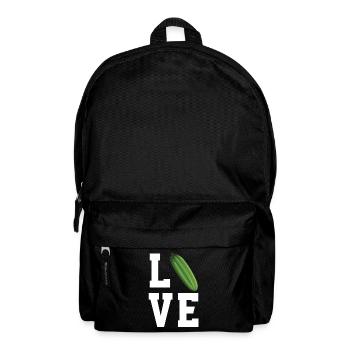 Cher concombre - Sac à dos - noir - Devant