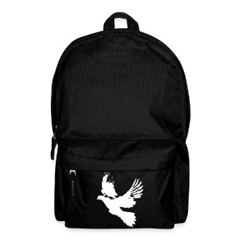 Dove of Peace Dove Design – Symbol of Hope - Backpack - black - Front