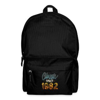 1982 Année de naissance Anniversaire Année de construction Millésime - Sac à dos - noir - Devant