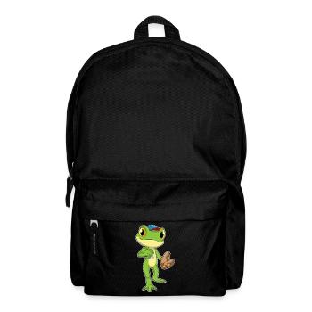 Frog Baseball Baseball Glove - Backpack - black - Front