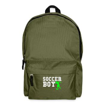 soccer boy - Rucksack - Olivgrün - Vorne