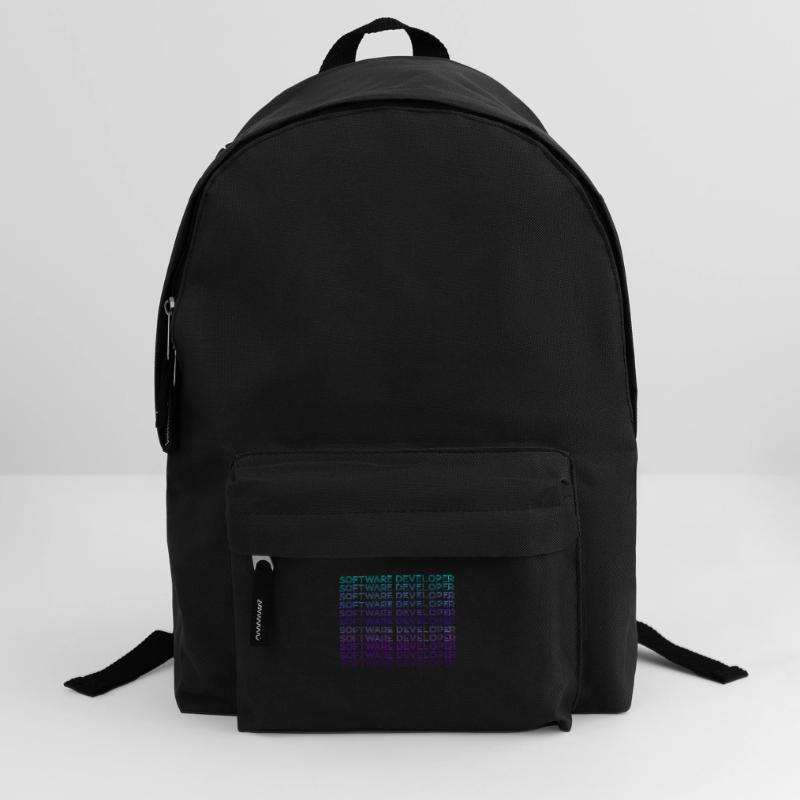 Software Developer Computer Programmer Retro Backpack